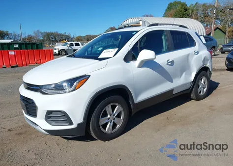 2017 Chevrolet Trax Lt из США, поврежденный, VIN KL7CJPSB6HB220676